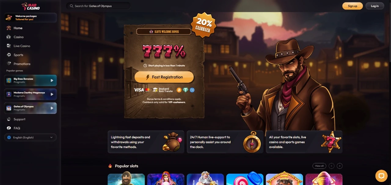 Mad Casino Non Gamstop